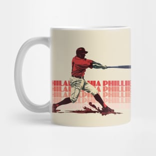 Retro Philadelphia Phillies Slugger Mug